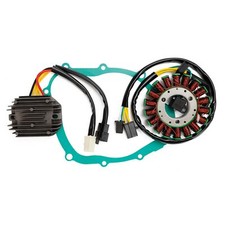 Lichtmaschine Stator,2Stecker Regler,Dichtung für Suzuki SV 650 SV650S 1999-2002
