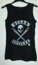 Schwarzes Top ärmellos mit Frontdruck WALKING DEAD Gr. S von NASTROVJE Potsdam