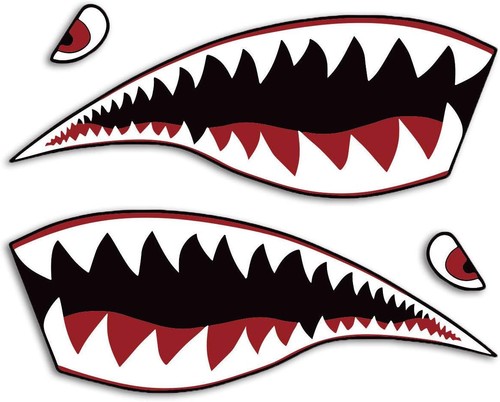 Shark hai mund augen - shark,