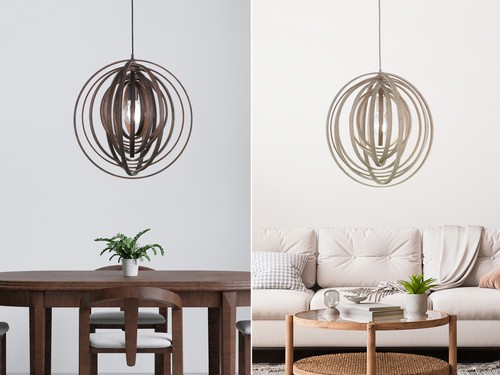 Design küchenlampen aus holz - design,