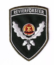 DDR Forst Ärmelaufnäher mit