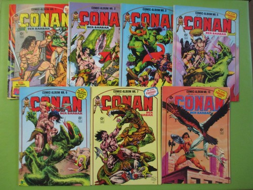 Conan der barbar comic alben - der,