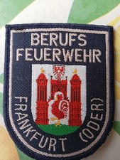 Feuerwehr Ärmelabzeichen BF Frankfurt/Oder