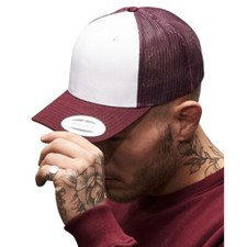 Flexfit Trucker Cap Retro 6 Panel Herren Damen Kappe NEU Premium Unisex