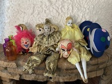 Fasching, Karneval, Harlekin, Wandmasken, Clownhut, Halloween 