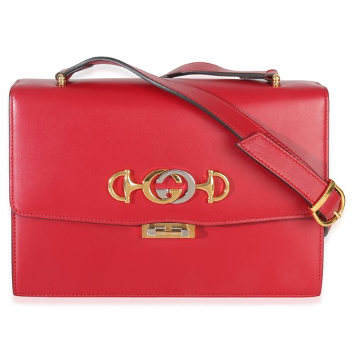 Gucci rote glattleder mini - gucci,