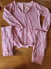 XL Damen Pyjama Schlafanzug