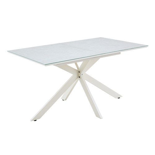 Esstisch keramikoptik beige - esstisch,