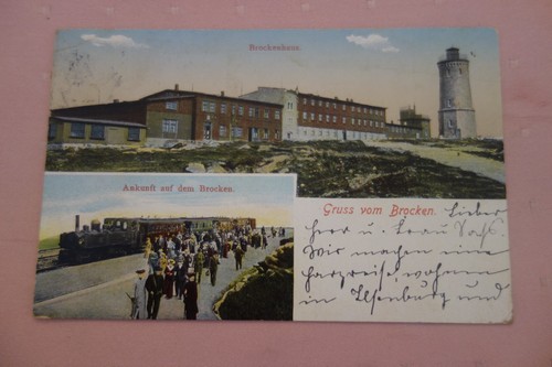 Gruss vom brocken 1911 - gruss,