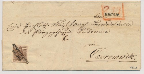 österreich 1851 6kr - 1851,