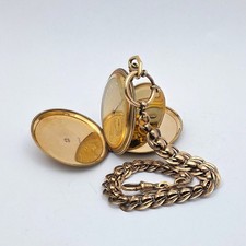 Antike Taschenuhr Minerva Gold