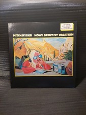 Mitch Ryder  How I Spent My Vacation Nr.  623762 Lp Ger 1979 Sleeve=NM VINYL=NM-