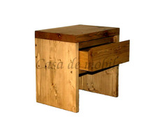 Massivholz nachtkommode 40cm - nachtkommode,