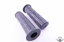 Griffe Griffgummi Satz schwarz 24mm 130mm für Piaggio Vespa 50 N (V50)