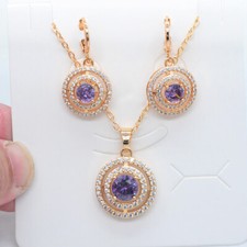 Mode lila Mystic Topas Runde