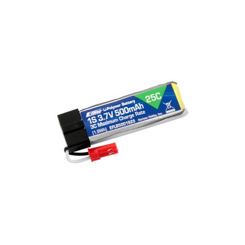 Flite 500mah 7v 25c - 1s,