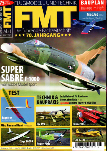 Super modell zeitschrift fmt - super, modell-zeitschrift