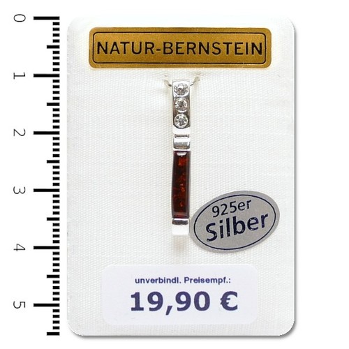 Bernstein anhänger modern - bernstein,