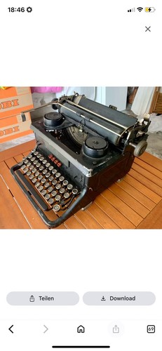 Urania schreibmaschine - urania,