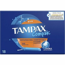 Tampon Tampax Compak S Plus 18