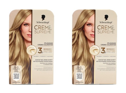 Schwarzkopf creme supreme - 2x,
