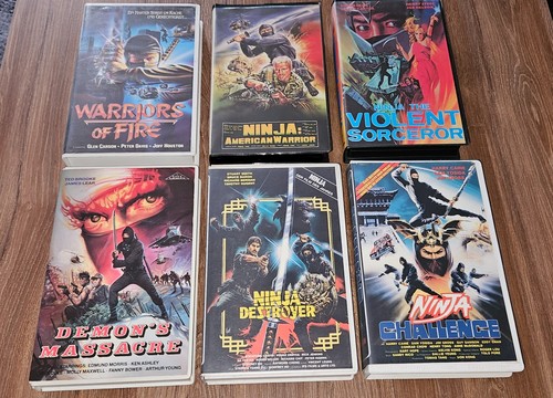 Ninja vhs sammlung filme - vhs,