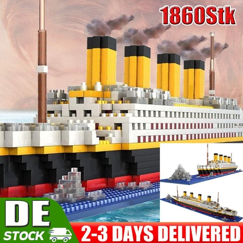 Titanic bausteine 1860 stk - bausteine,