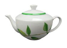 Teekanne mit Deckel Porcelaine De Sologne France Pour Clarins Paris 