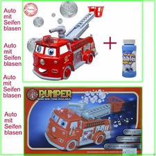 Feuerwehrauto Seifenblasen