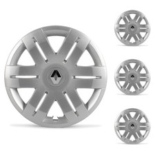 4x ORIGINAL Renault Radkappe Radblende 16 Zoll Silber TRAFIC 2 8200041559