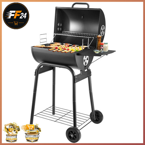 Holzkohlegrill grillwagen mit - holzkohlegrill,