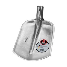 IDEALSPATEN Schaufel Sandschaufel SILVER Emsländer Form rund blank 1/4 01060245