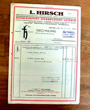 Rechnung L.Hirsch