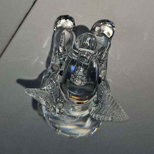 Glasfigur elefant - glasfigur,
