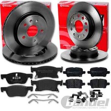 brembo BREMSSCHEIBEN + BELÄGE VORNE + HINTEN für OPEL ASTRA K Limo + Kombi