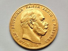 10 Mark Preussen Wilhelm 1874