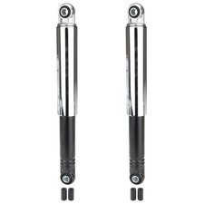 290mm Stoßdämpfer Hülse chrom schwarz Klassische Optik für Mofa Moped Mokick