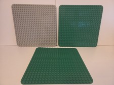 3 x Lego Duplo Grundbauplatte