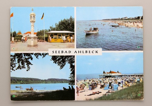 Postkarte seebad ahlbeck - -,