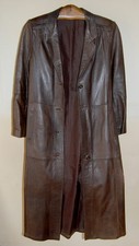 Damenmantel Leder Braun Marke