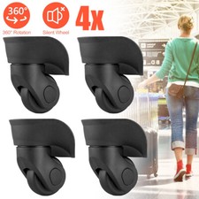 360° Koffer Ersatzrollen Koffer Räder Ersatzrollen Gepäckkoffer Schwenkräder 4x