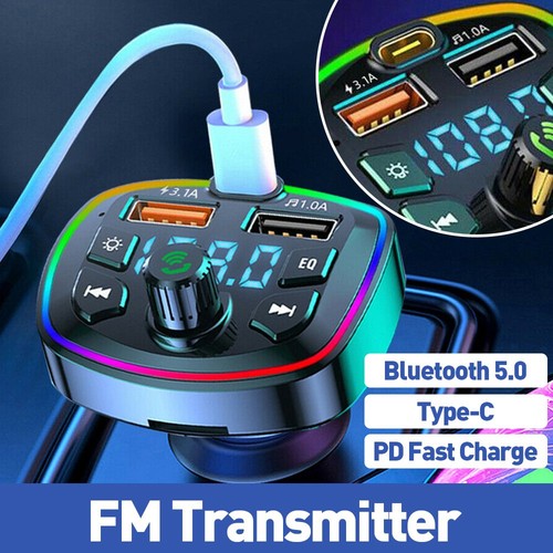 Bluetooth fm transmitter - 5.0,