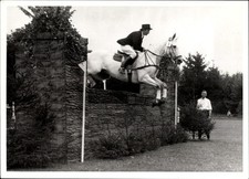 Foto Springreiten, Sprung