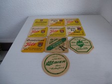 10 Bierdeckel von der Brauerei