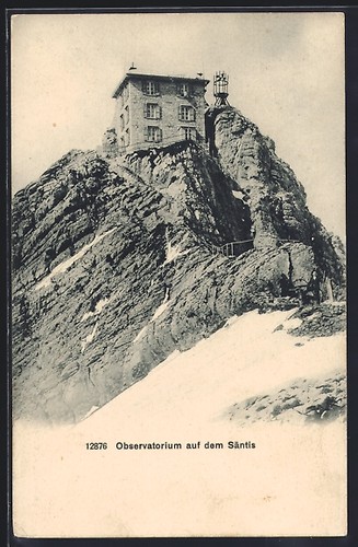 Observatorium auf dem säntis - observatorium,