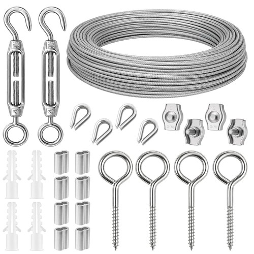 Edelstahl drahtseil 2mm 15m - 2mm,