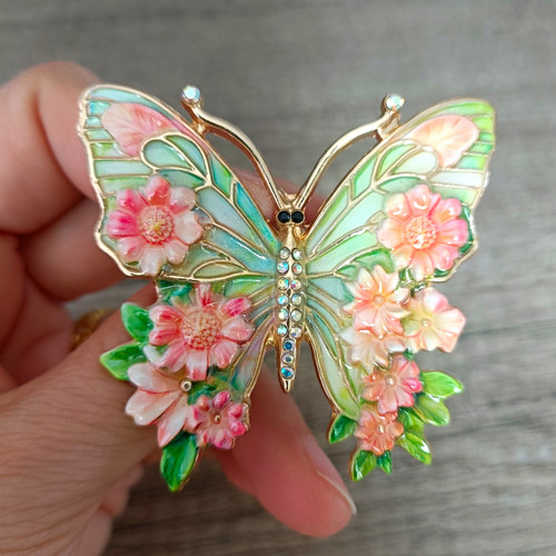 Schmetterling brosche - schmetterling,