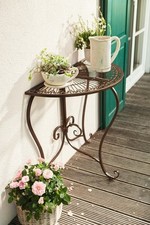 Konsole halbrund Metall