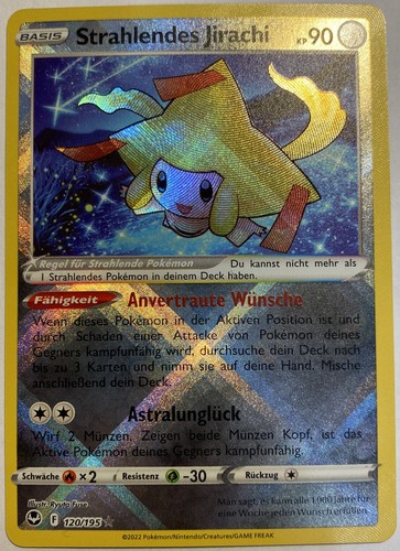 Pokemon strahlendes jirachi - strahlendes,
