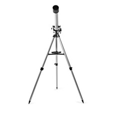 Teleskop Fernrohr Kinder Astronomie Sterne mit Tripod Stativ Schwarz / Weiss